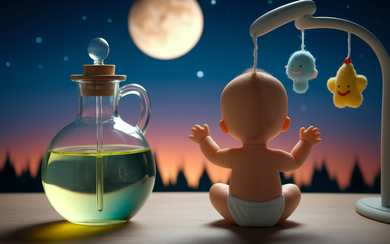 Flacon julep gommeux et bebe coliques nourrisson