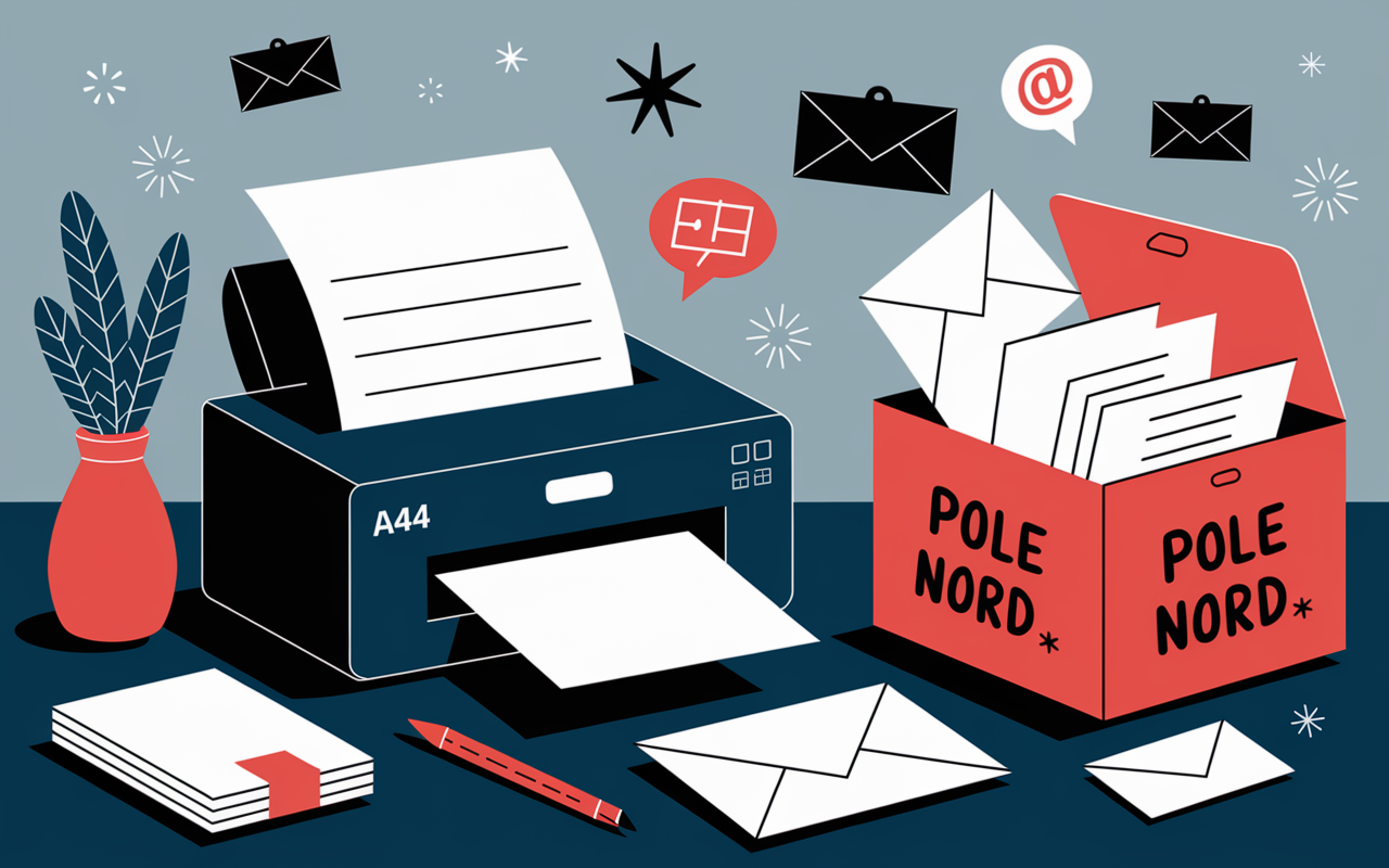 impression lettre au pere noel a imprimer envoi postal pole nord