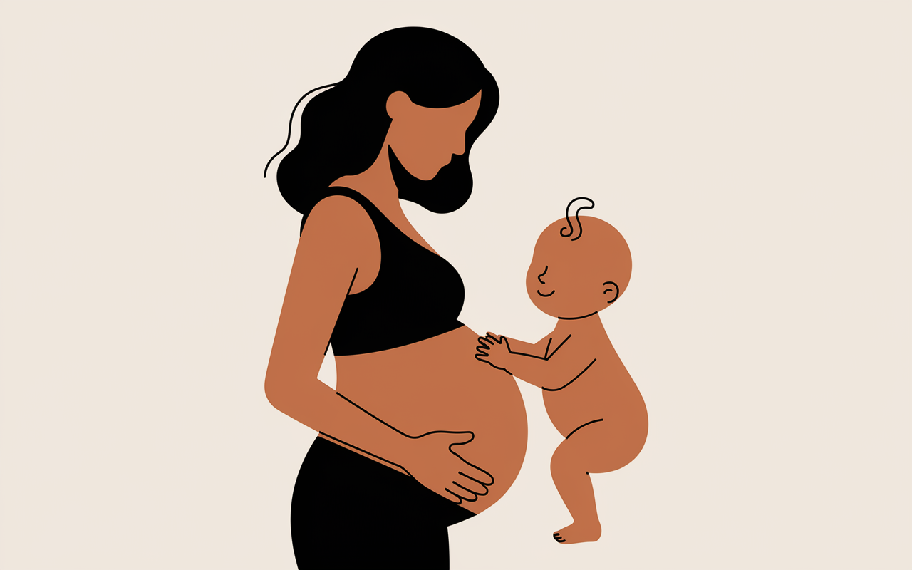schema marche bassin col bebe ocytocine marcher pour declencher l accouchement