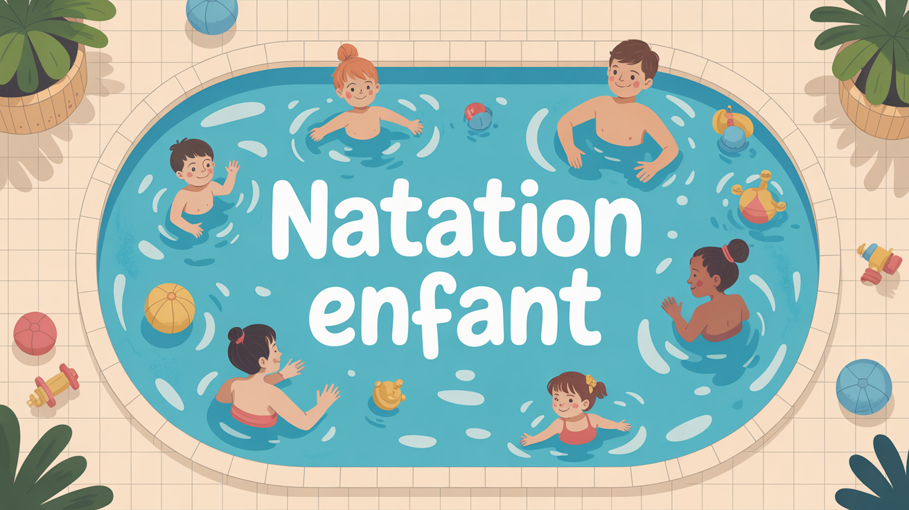 Piscine enfants natation sécurité parents