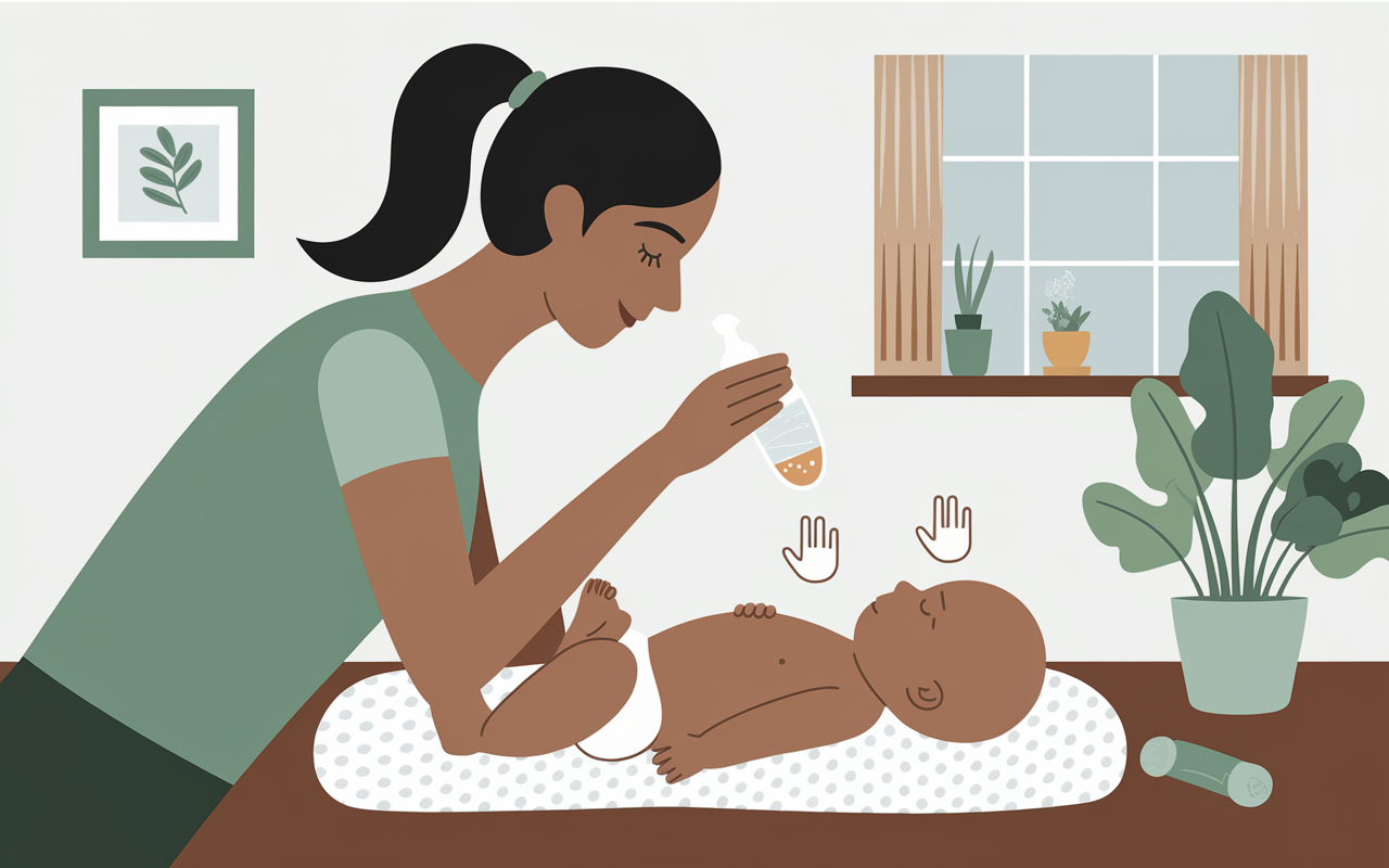 parent utilise serum physiologique sur bebe nez bouche nuit