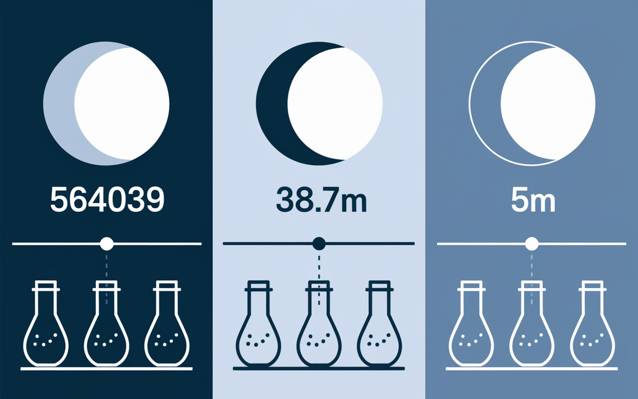tableau chiffres lune accouchement etudes scientifiques