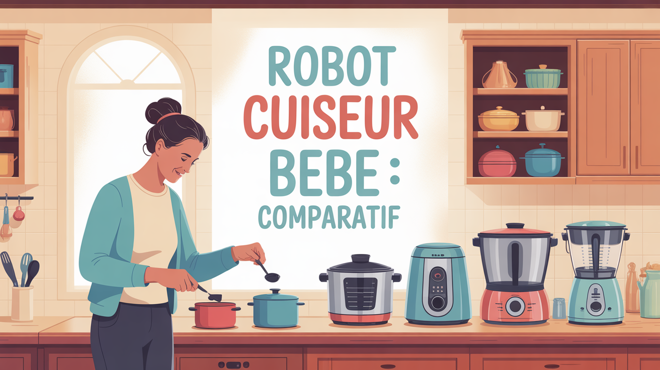 Comparatif robot cuiseur bebe en cuisine familiale moderne