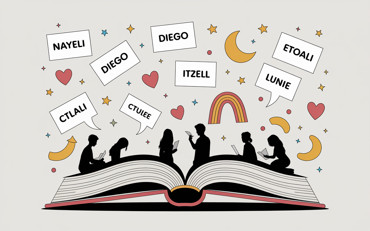 Livre ouvert pronoms mexicains symbolique partage