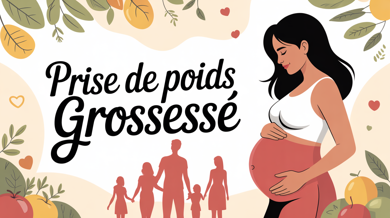 prise de poids grossesse femme enceinte sereine