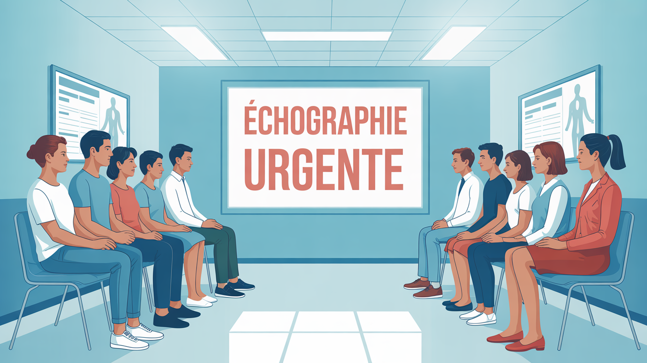 Salle d attente medicale echographie urgente