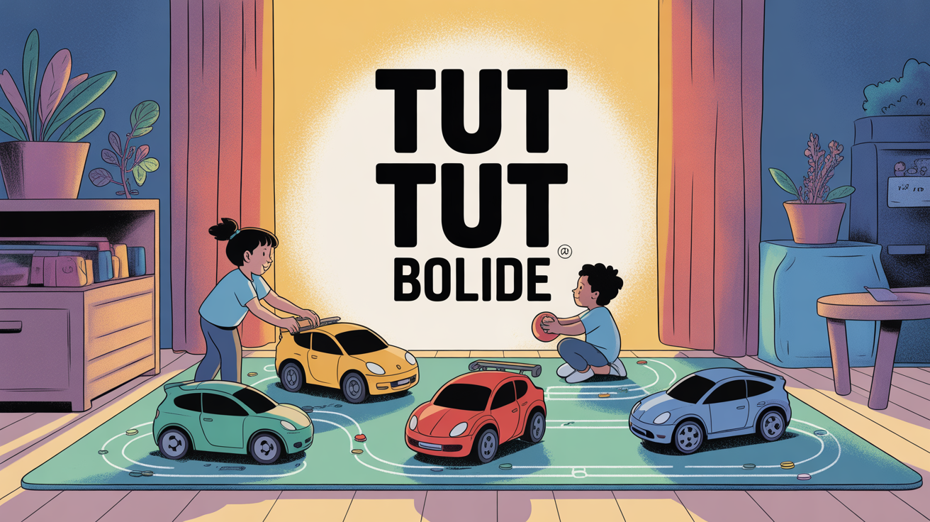 Tut Tut Bolide jouets et enfants sur circuit modulable